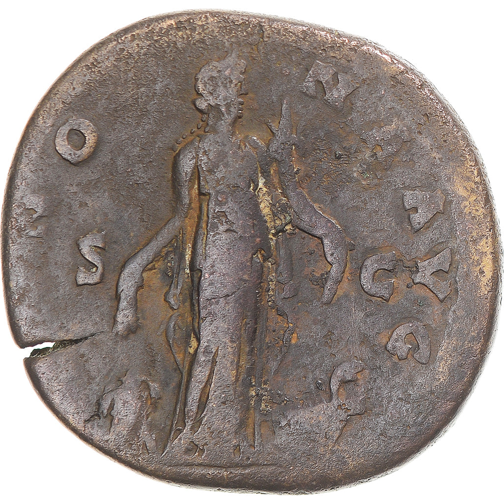 minca,
Antoninus Pius
Sestertius