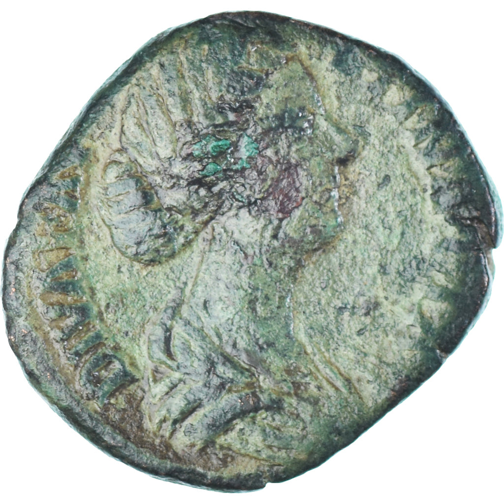 minca,
Diva Faustína II.
Sestertius