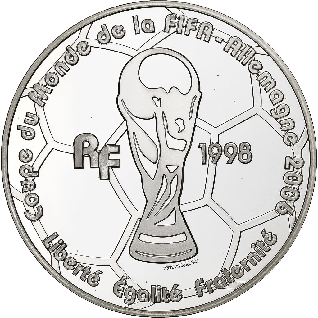 Francúzsko,
1 1/2 eura,
La France – Championne du monde 98