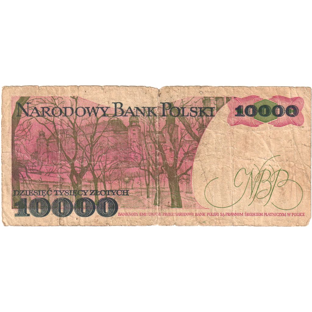 Poľsko,
10 000 zlotých