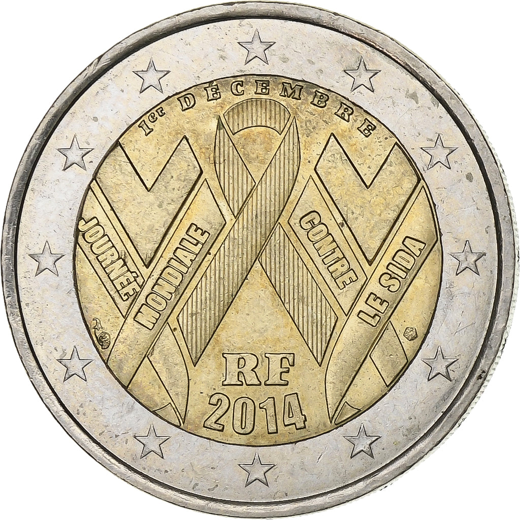Francúzsko, 
  
  2 eurá, 
  
  70. Jahrestag des Tages