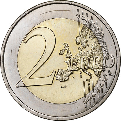 Francúzsko, 
  
  2 eurá, 
  
  Futbal-Európameisterschaft 2016