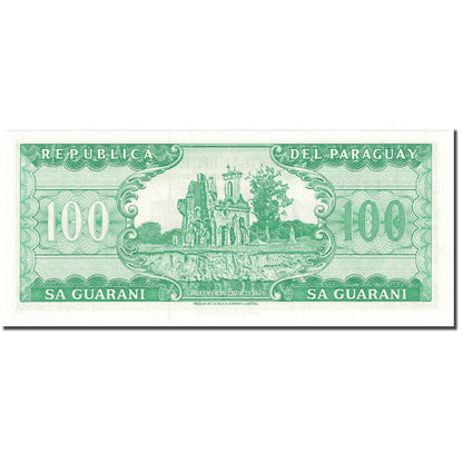 bankovka,
 
 Paraguaj,
 
 záruka 100